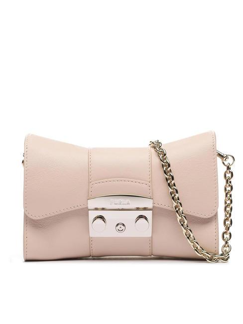 FURLA METROPOLIS Mini sac à bandoulière en cuir ballerine - Sacs pour Femme
