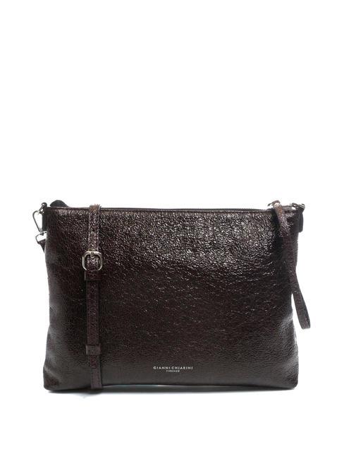 GIANNI CHIARINI SHINY Pochette en cuir Bourgogne - Sacs pour Femme