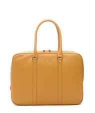 SPALDING TIFFANY Mallette en cuir pour ordinateur portable 15" moutarde - Porte Documents Travail - 1
