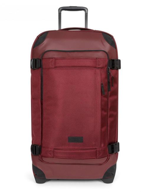 EASTPAK TRANVERZ CNNCT L Grand chariot Bourgogne - Valises Semi-rigides