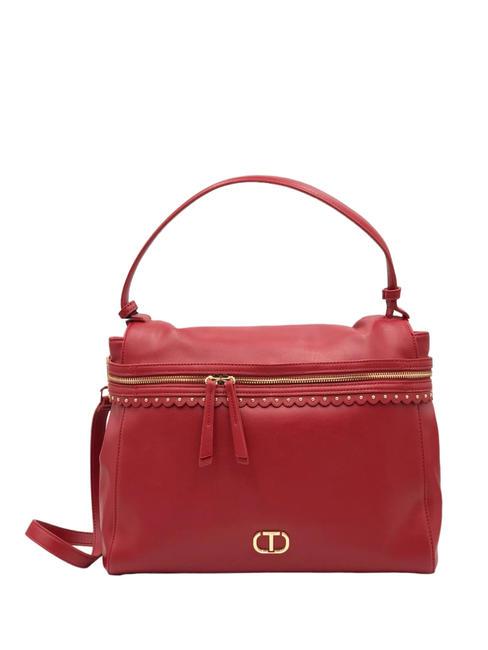 TWINSET CECILE Sac à main avec bandoulière rouge vif - Sacs pour Femme