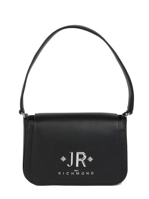 JOHN RICHMOND HOUZAIFI Sac bandoulière à rabat noir - Sacs pour Femme