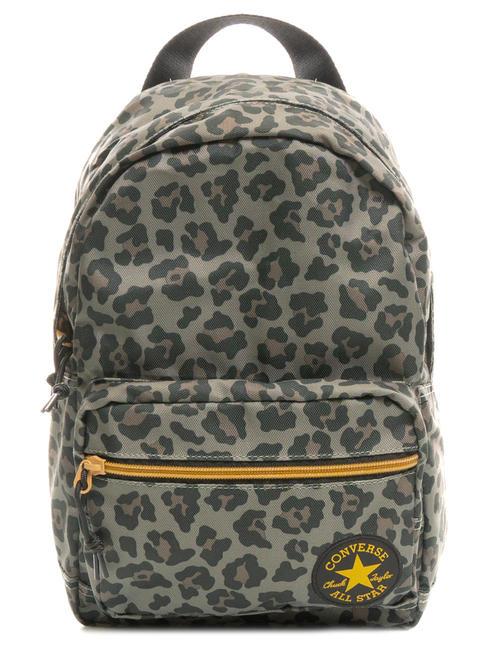 CONVERSE LEOPARD GO Sac à dos ordinateur 15" olive moyenne - Sacs à dos pour l'École & les Loisirs