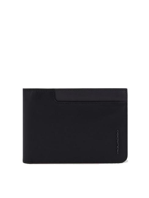 PIQUADRO W122 Portefeuille avec porte-documents Noir - Portefeuilles Homme