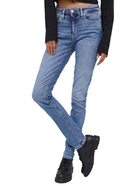 CALVIN KLEIN CKJ MID RISE SKINNY Jean coupe slim jean léger - Jeans