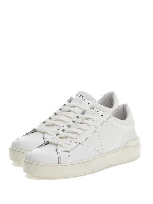 GUESS PARMA Baskets blanc - Chaussures Homme