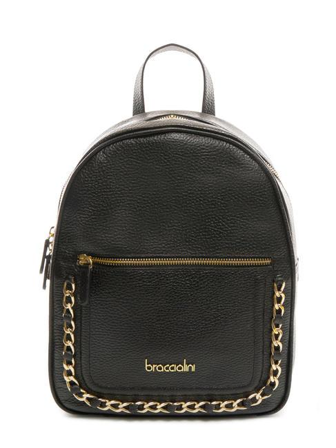 BRACCIALINI NORA Sac à dos en cuir noir - Sacs pour Femme