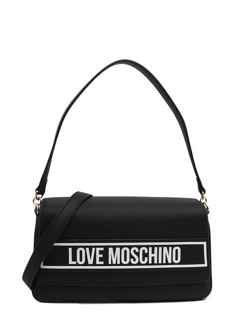 LOVE MOSCHINO PRINT BAG Sac bandoulière avec bandoulière Noir - Sacs pour Femme