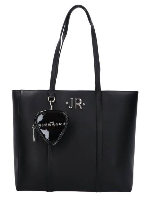 JOHN RICHMOND DHIMA Sac shopping avec pochette noir/sylve - Sacs pour Femme