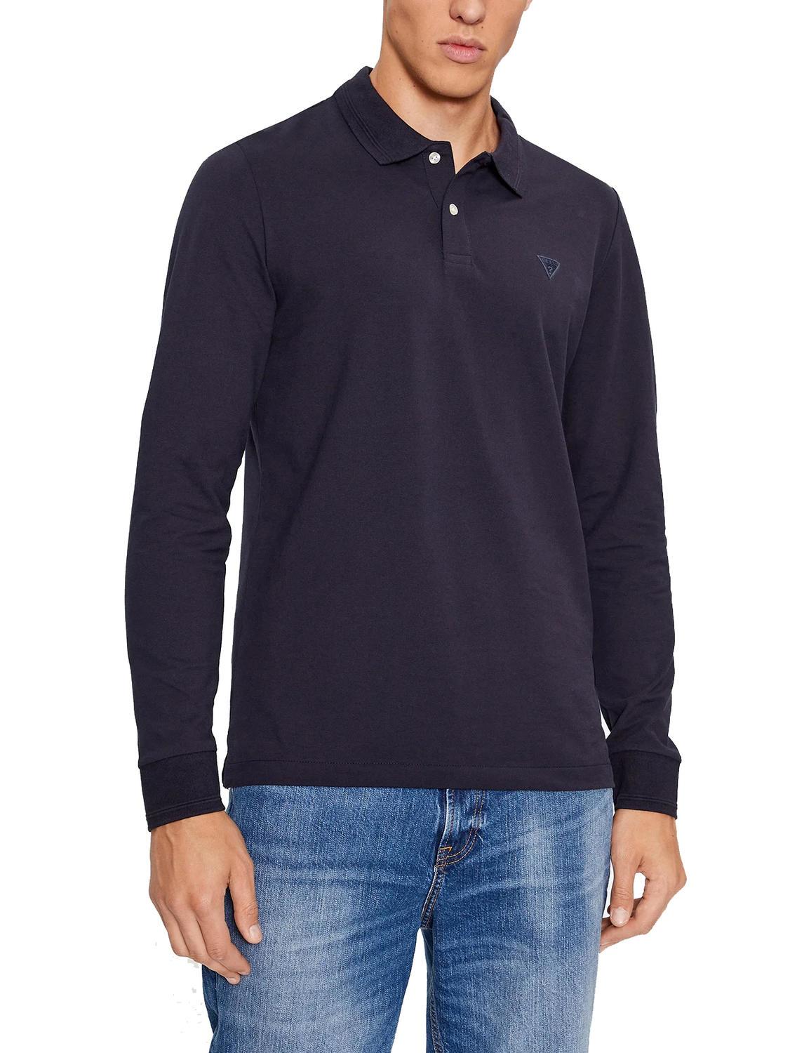 Polo guess on sale manche longue