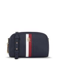 Tommy Hilfiger Th Emblem Petit Sac Bandouli re Bleu De L espace