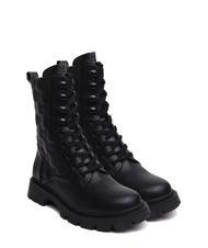 TWINSET LOGO MATELASSE Bottines amphibiennes - Chaussures Femme