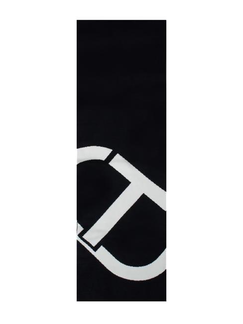 TWINSET BICOLOR Écharpe tricotée noir - Écharpes