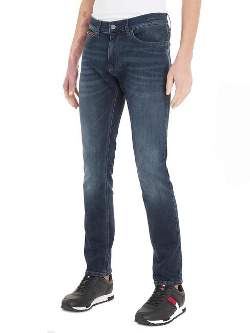 TOMMY HILFIGER TOMMY JEANS SCANTON Jean slim jean foncé - Jeans
