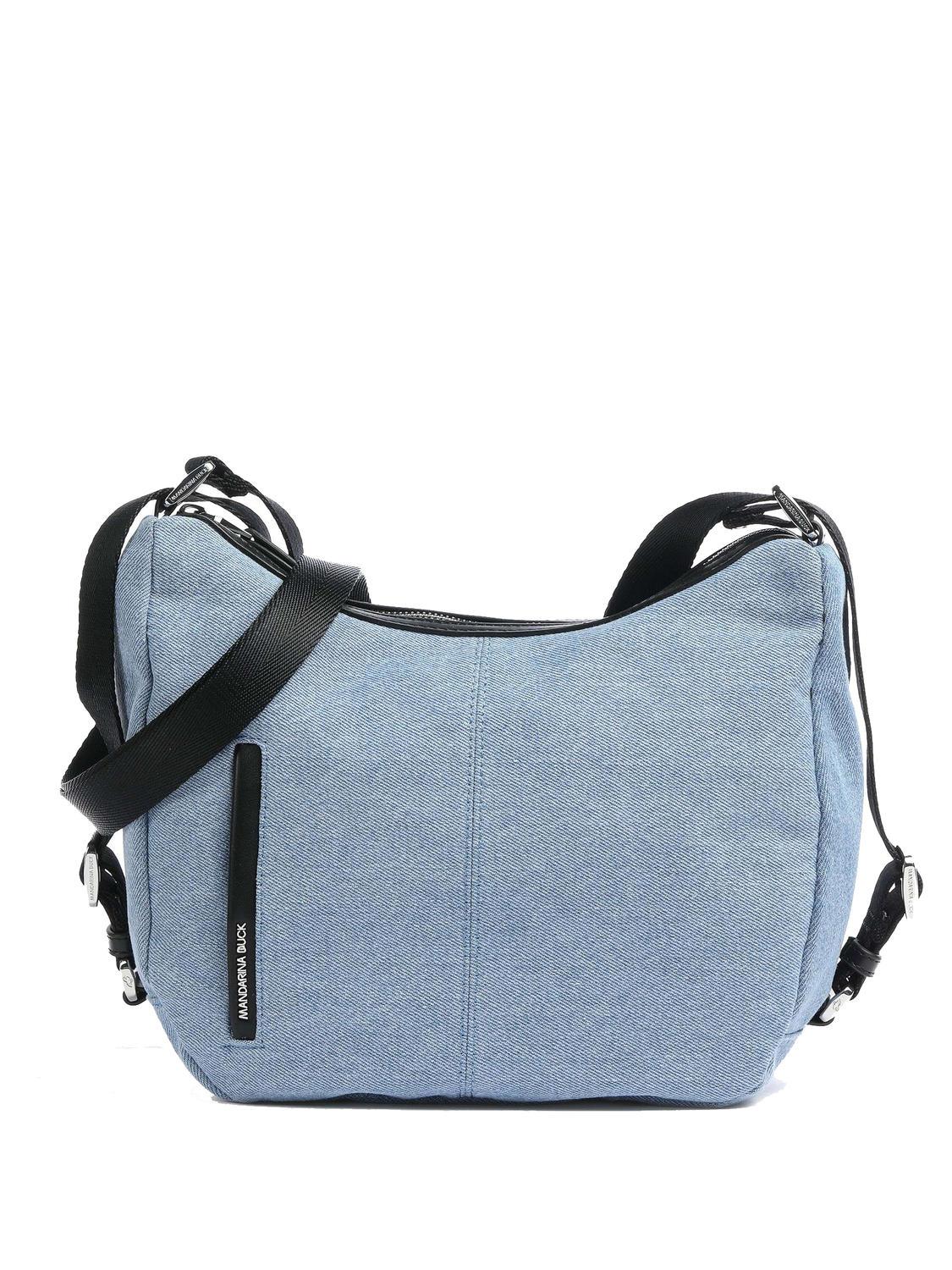 Mandarina Duck Hunter Grand Sac Hobo Jeans Achetez A Prix Outlet