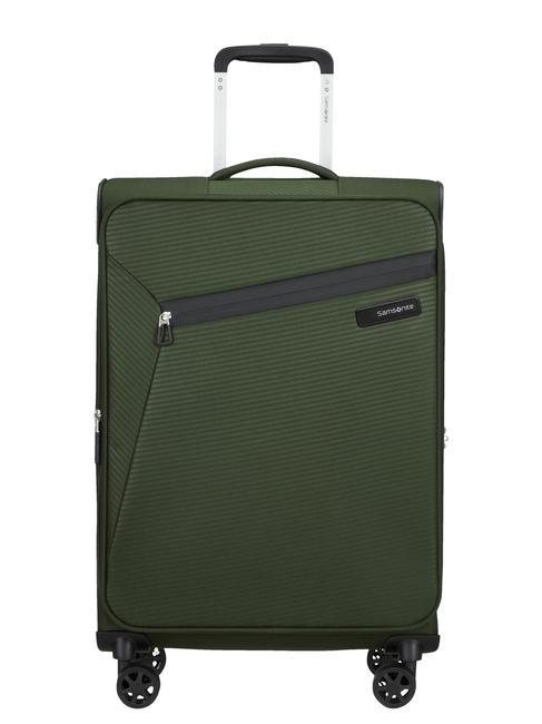 SAMSONITE LITEBEAM Chariot extensible moyen lierre grimpant - Valises Semi-rigides