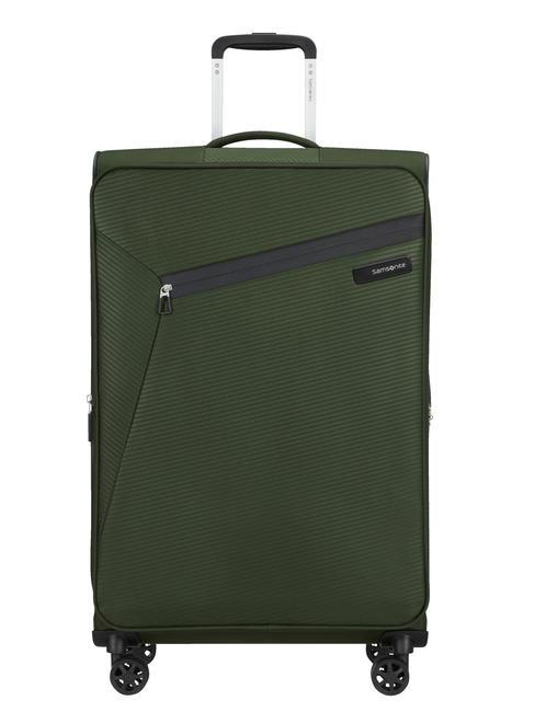 SAMSONITE LITEBEAM Grand chariot extensible lierre grimpant - Valises Semi-rigides