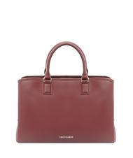TRUSSARDI NEW IRIS Sac &agrave; main avec bandouli&egrave;re rubis fonc&eacute; - Sacs pour Femme - 1