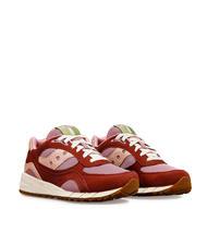 SAUCONY SHADOW 6000 Baskets Bourgogne - Chaussures unisexe - 1