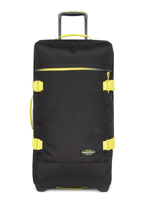 EASTPAK TRANVERZ M Chariot moyen contrastegralime - Valises Semi-rigides