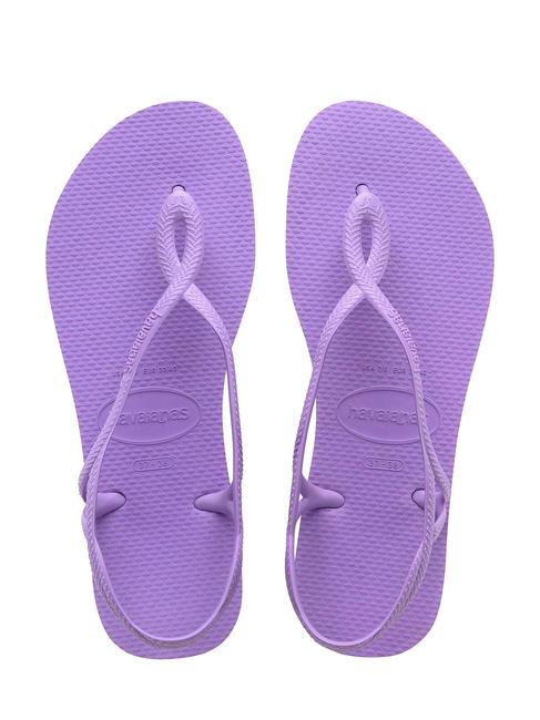 HAVAIANAS Tongs LUNA prisme violet - Chaussures Femme
