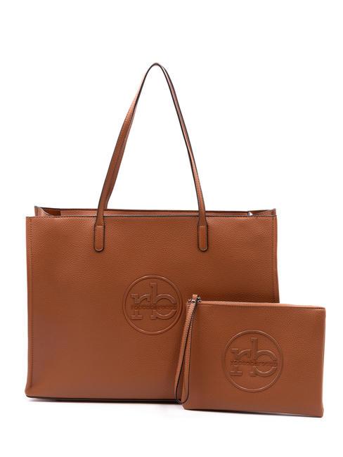 ROCCOBAROCCO OLIVIA Grand sac shopping avec pochette bronzer - Sacs pour Femme