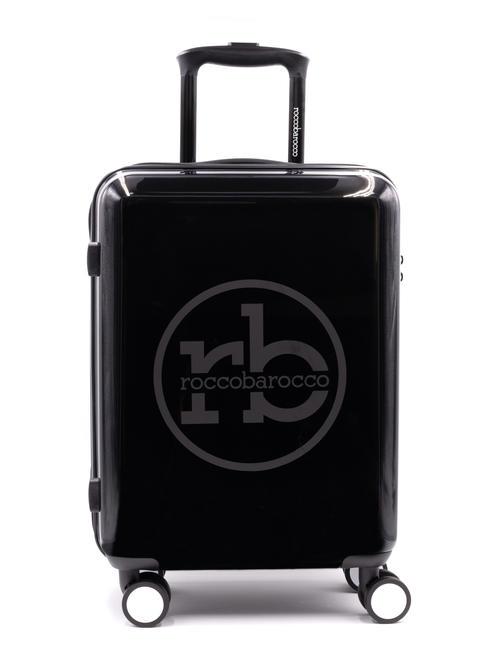 ROCCOBAROCCO TRAVELER Chariot de taille moyenne noir - Valises Rigides