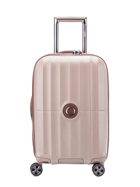 DELSEY ST TROPEZ Chariot à bagages à main extensible rose - Valises cabine