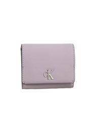 CALVIN KLEIN MINIMAL MONOGRAM Portefeuille moyen &agrave; trois volets aura de lavande - Portefeuilles Femme - 1