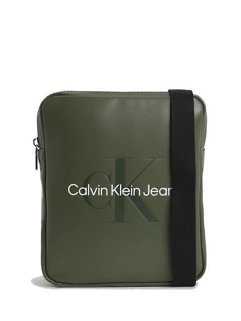 CALVIN KLEIN MONOGRAM SOFT bourse thym - Sacs banane