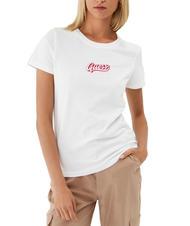 GUESS LOS ANGELES T-shirt avec imprim&eacute; au dos fleurs blanches - T-shirt - 1