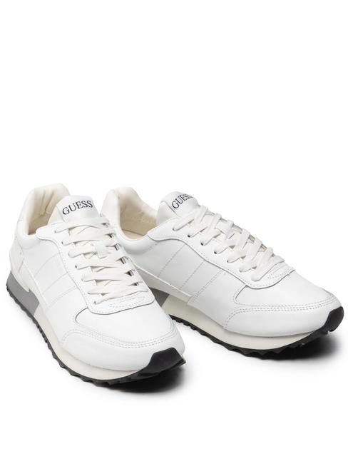 GUESS PADOVA Baskets blanc - Chaussures Homme
