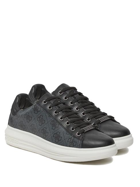 GUESS VIBO Baskets charbon - Chaussures Homme