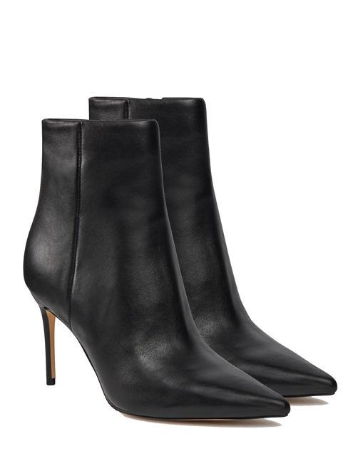 GUESS RICHER 7 Bottines en cuir noir1 - Chaussures Femme