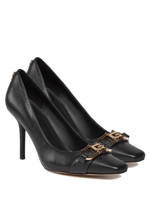 GUESS ELOUISA Escarpins en cuir avec application noir1 - Chaussures Femme
