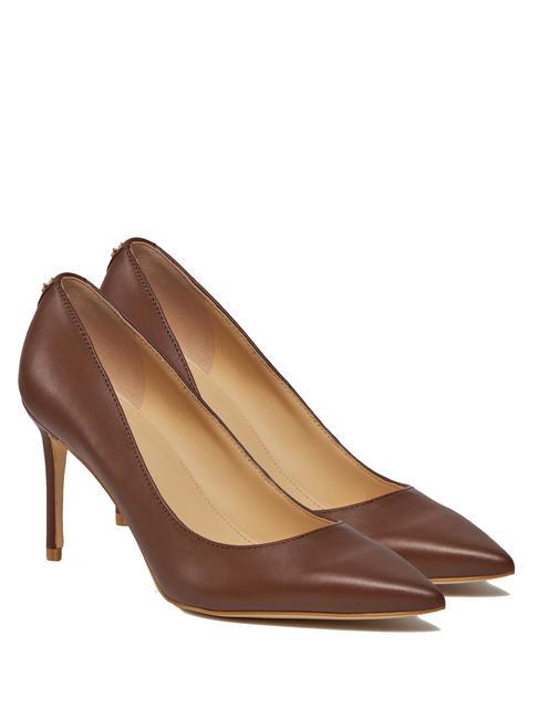 GUESS RICAN Escarpins en cuir COGNAC - Chaussures Femme