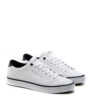 TOMMY HILFIGER HIGH VULCANIC CORE Baskets en cuir recycl&eacute; - Chaussures Homme