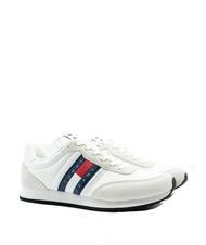 TOMMY HILFIGER TOMMY JEANS RUNNER CASUAL Baskets blanc - Chaussures Homme - 1