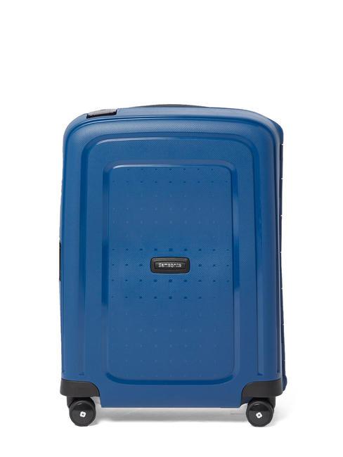 SAMSONITE S'CURE Chariot à bagages à main bleu foncé noir - Valises cabine