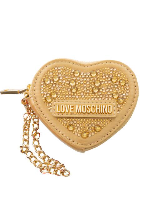 LOVE MOSCHINO HOTFIX Bourse Champagne - Portefeuilles Femme