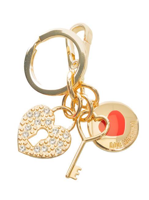 LOVE MOSCHINO CUPSOLE Porte-clés multicharm platine - Porte-clés