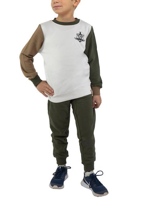 JOHN RICHMOND HENDRY Survêtement sweat et pantalon en coton cloud/e.gr - Survêtements pour enfants