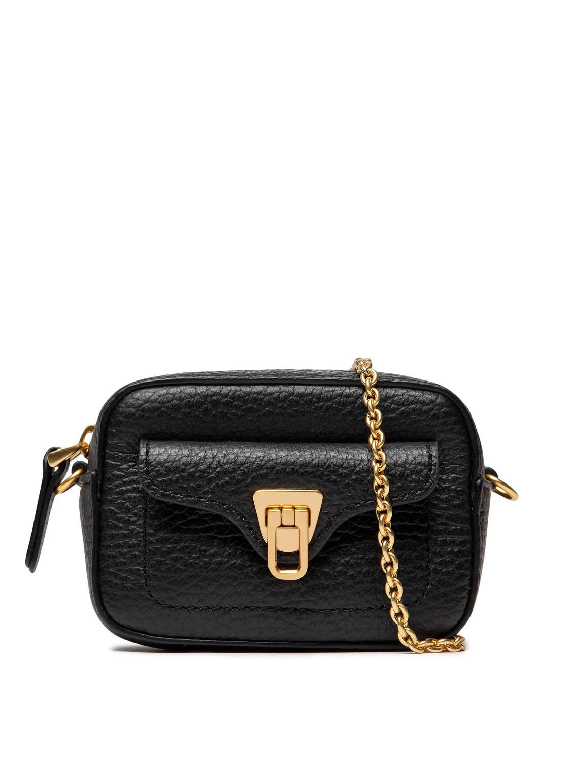 Coccinelle Beat Soft Pochette Porte Monnaie En Cuir Noir