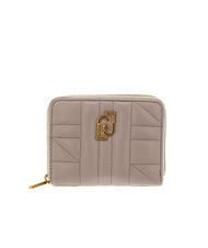 LIUJO ACHALA Petit portefeuille zipp&eacute; autour taupe - Portefeuilles Femme - 1