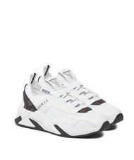 GUESS GENIVER2 Baskets Blanc / marron - Chaussures Femme - 1