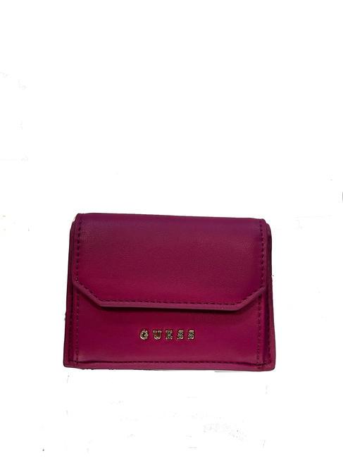 GUESS NOELLE  Portefeuille moyen fuchsia - Portefeuilles Femme