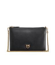 PINKO FLAT CLASSIC Pochette avec bandoulière en chaîne - Sacs pour Femme
