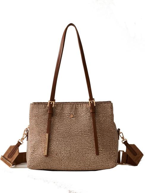 Sac à Main Cole Haan - Couleur Crème/Ivoire - Accents Dorés - Style Épaule - Occasion
