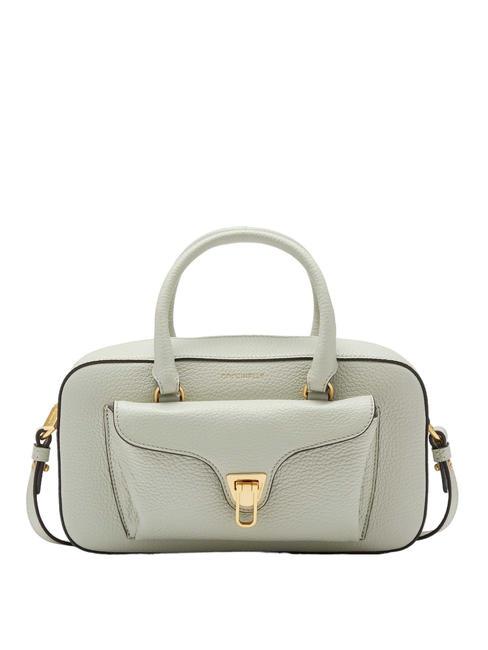COCCINELLE BEAT SOFT Sac à main en cuir avec bandoulière vert céladon - Sacs pour Femme