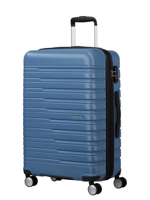 AMERICAN TOURISTER FLASHLINE Chariot extensible moyen couronne bleue - Valises Rigides